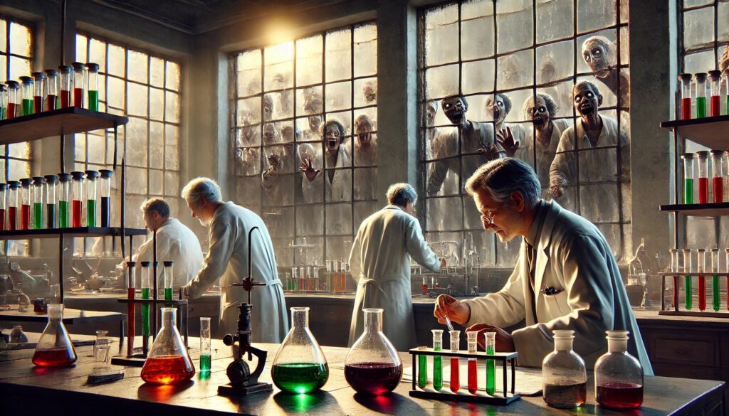 Infinity Escape infinityescape.com the zombie lab herobg
