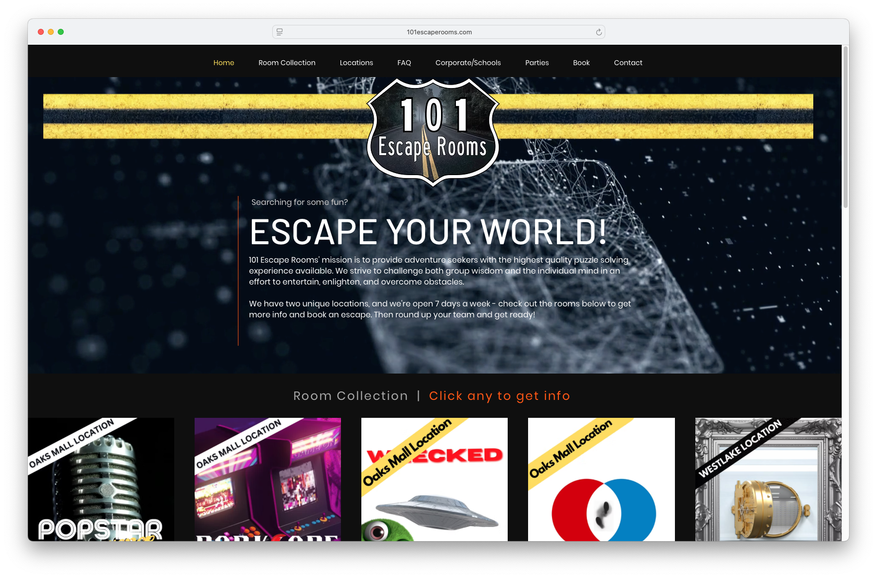 101 Escape Rooms