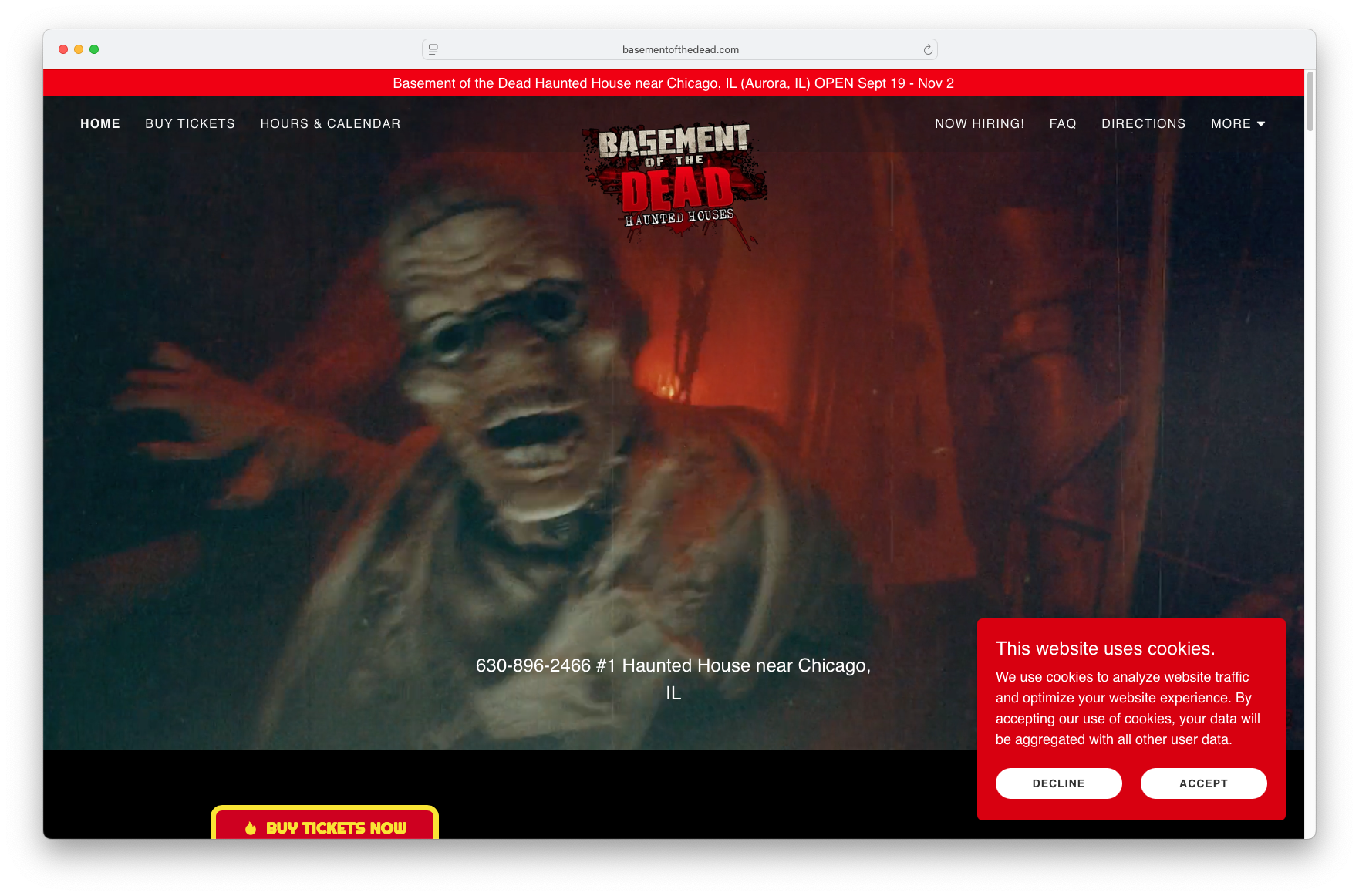 Basement of the Dead Escape Rooms