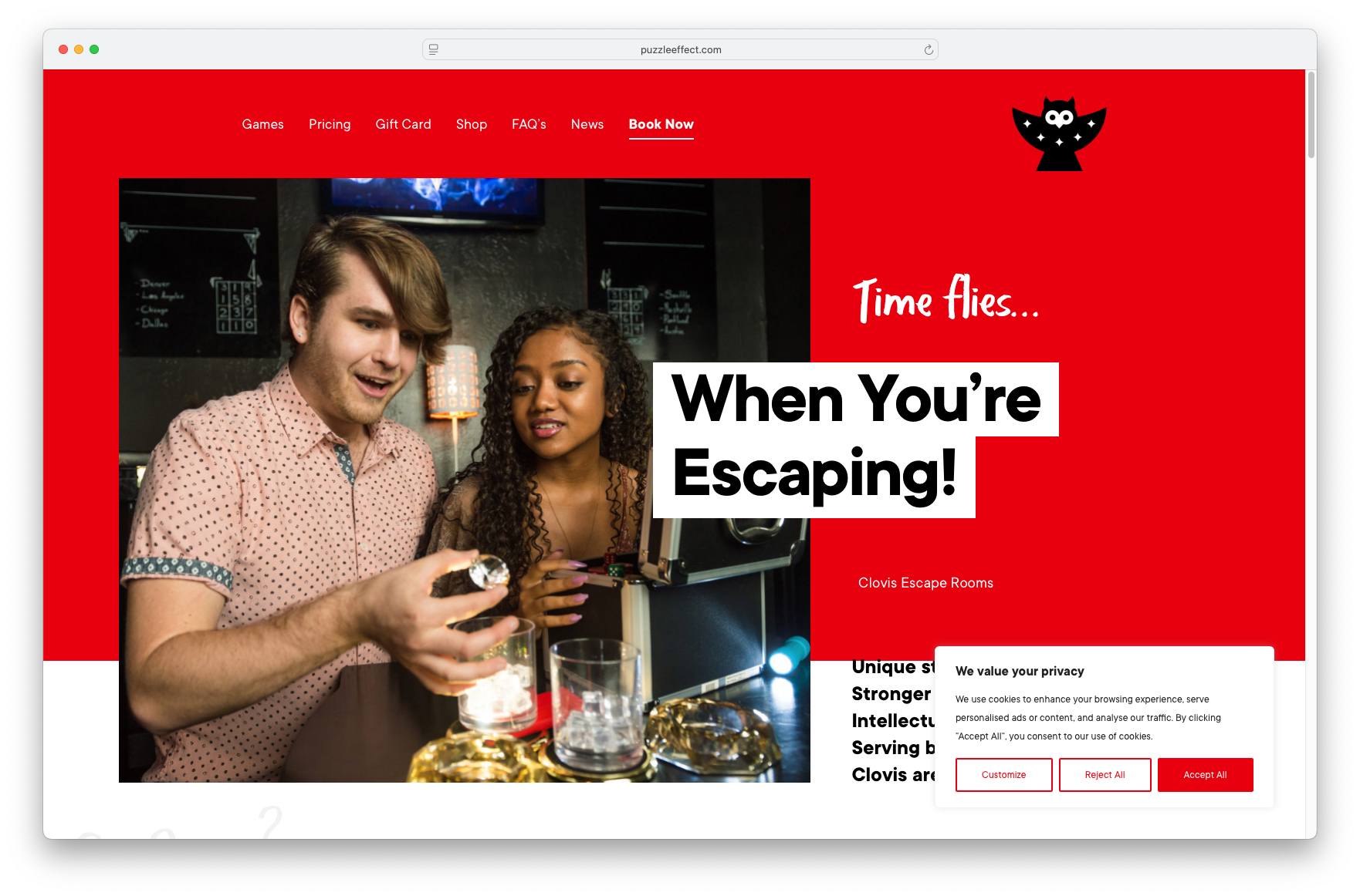 Puzzle Effect Escape Rooms