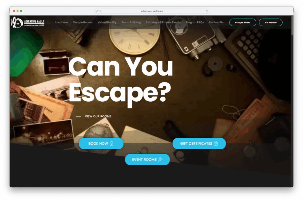 Adventure Vault Escape Room & VR Arcade Adventure Vault Escape Room & VR Arcade