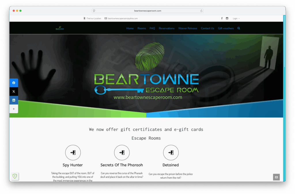 Bear Towne Escape Room
