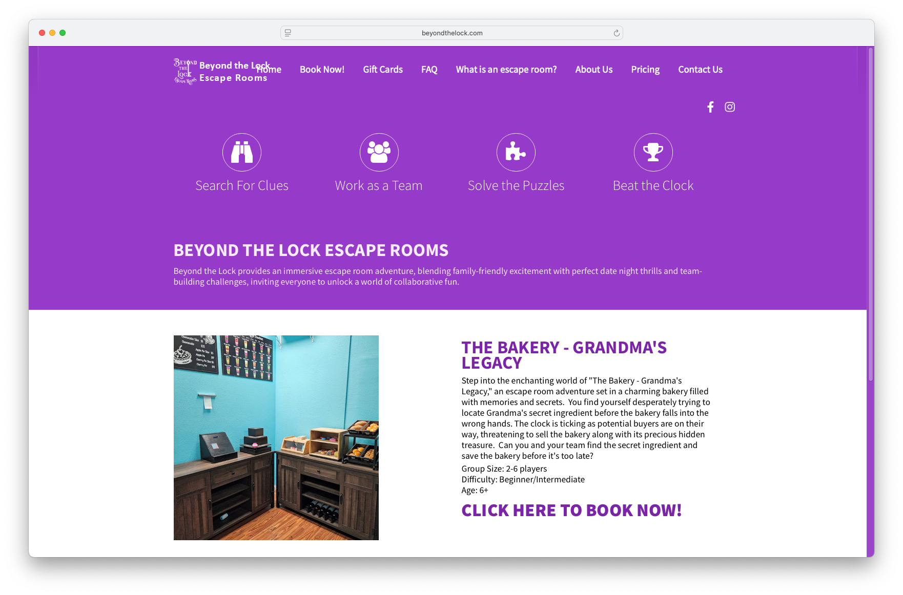 Beyond the Lock Escape Rooms