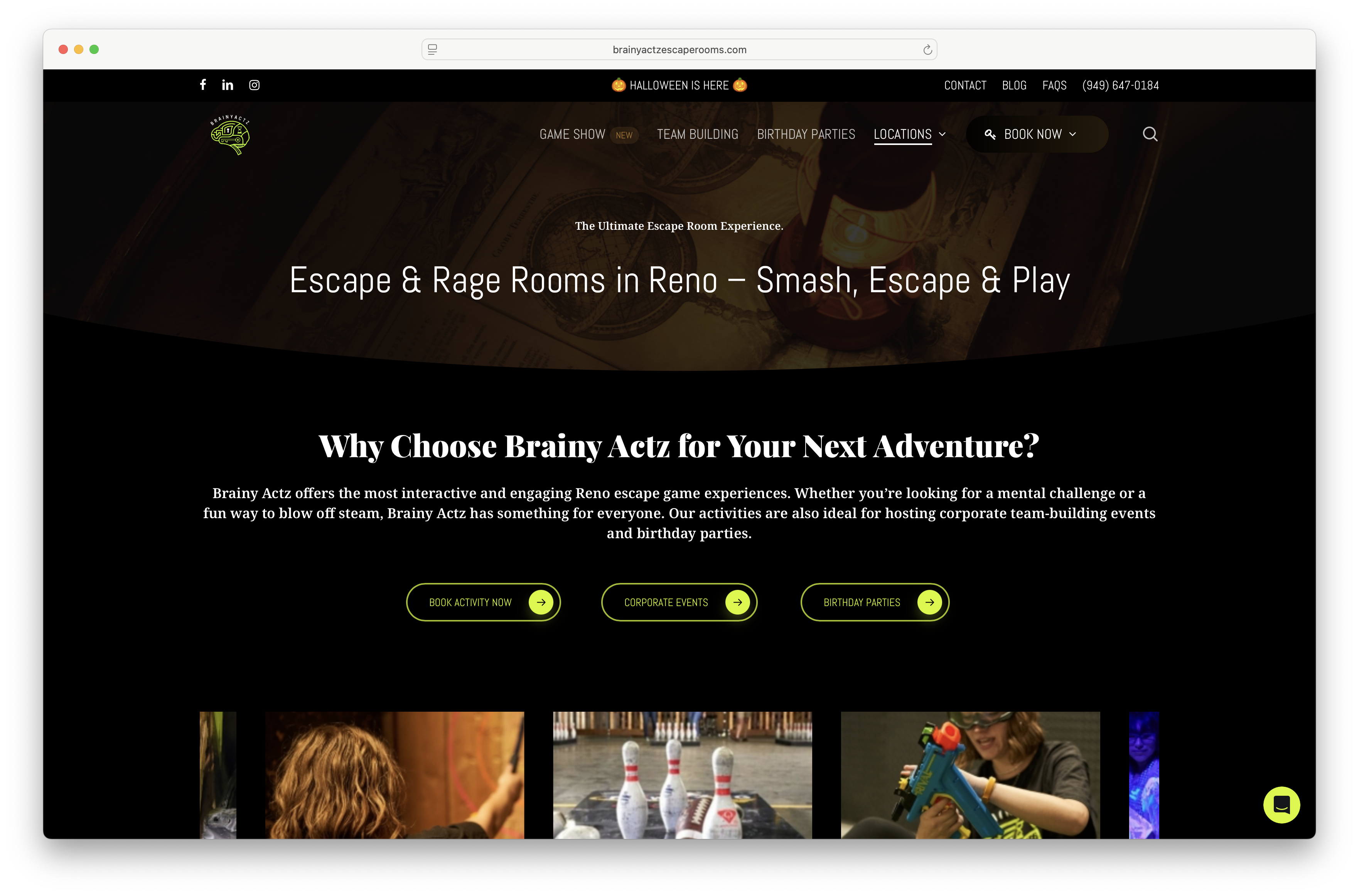 Brainy Actz Escape Rooms Brainy Actz Escape Rooms