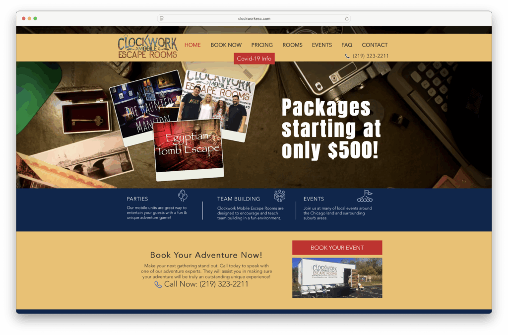 Clockwork Mobile Escape Rooms Clockwork Mobile Escape Rooms