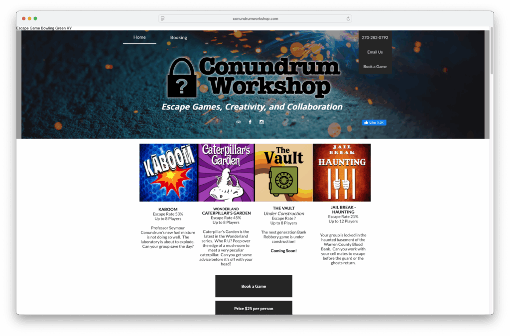 Conundrum Workshop