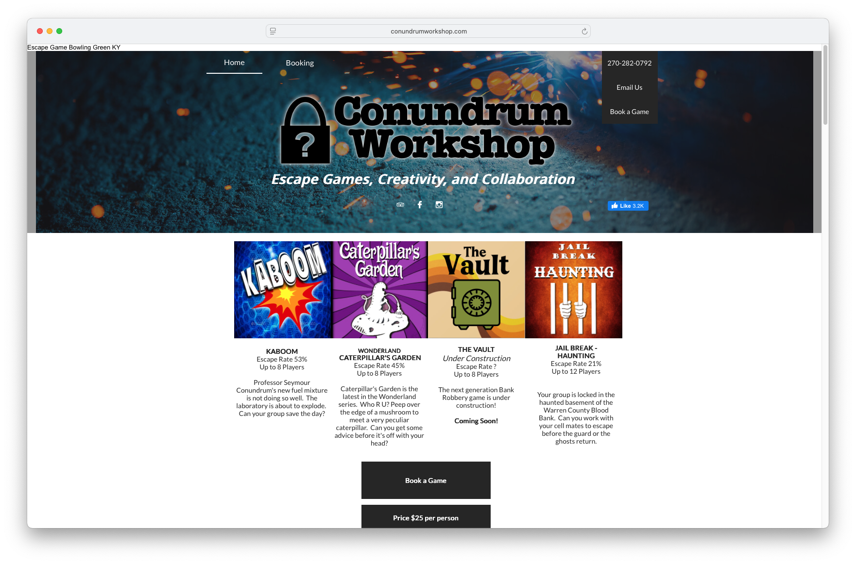 Conundrum Workshop