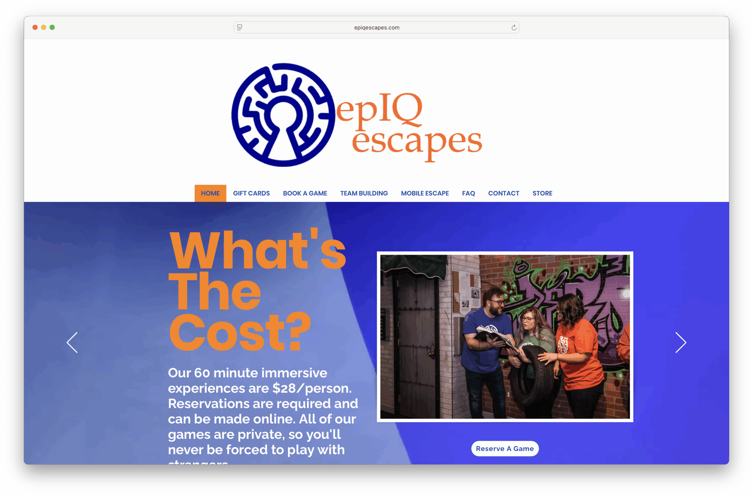 EpIQ Escapes