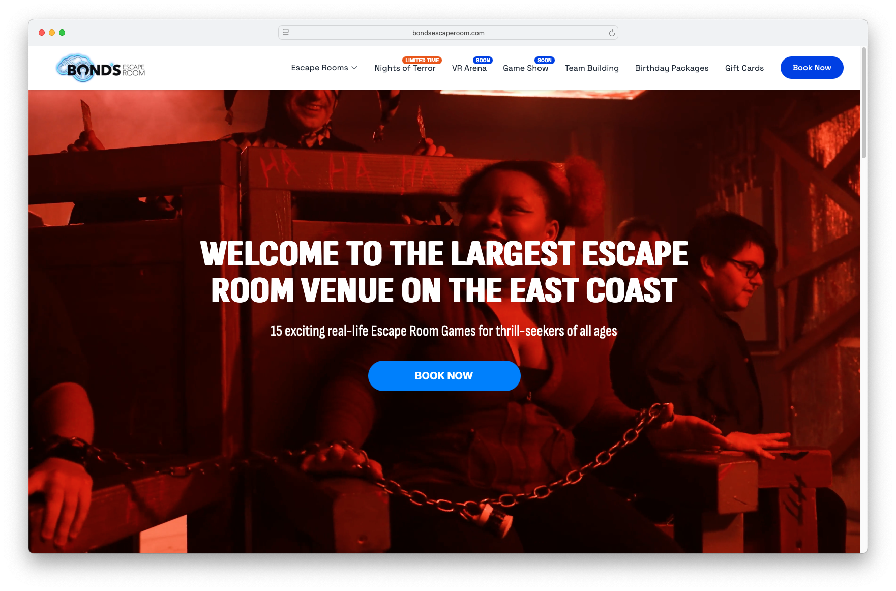 Bond’s Escape Room