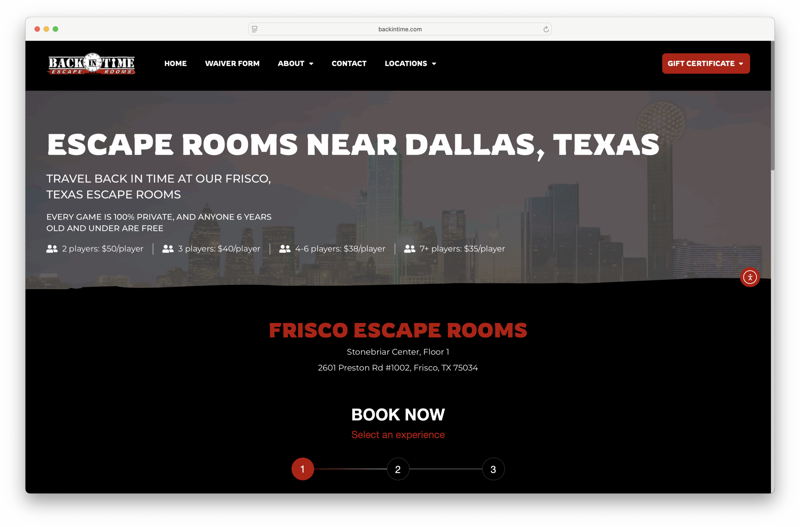 Back in Time Escape Rooms