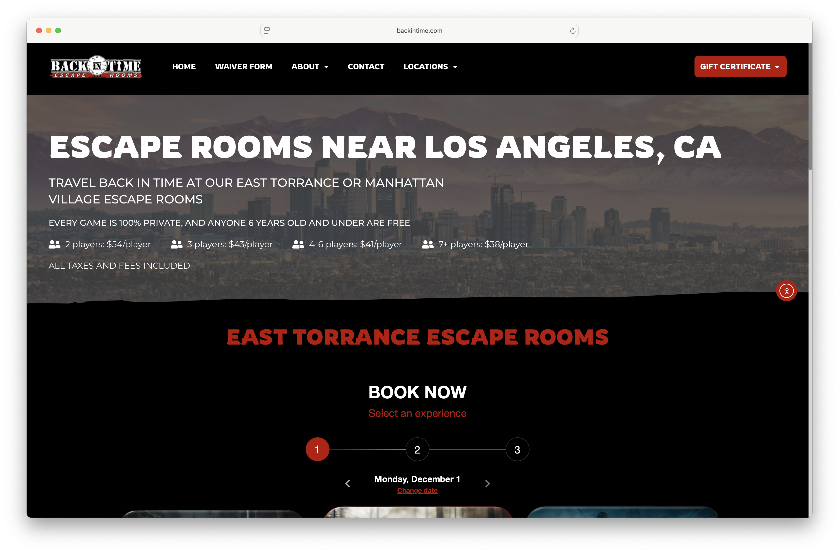 Back in Time Escape Rooms Back in Time Escape Rooms