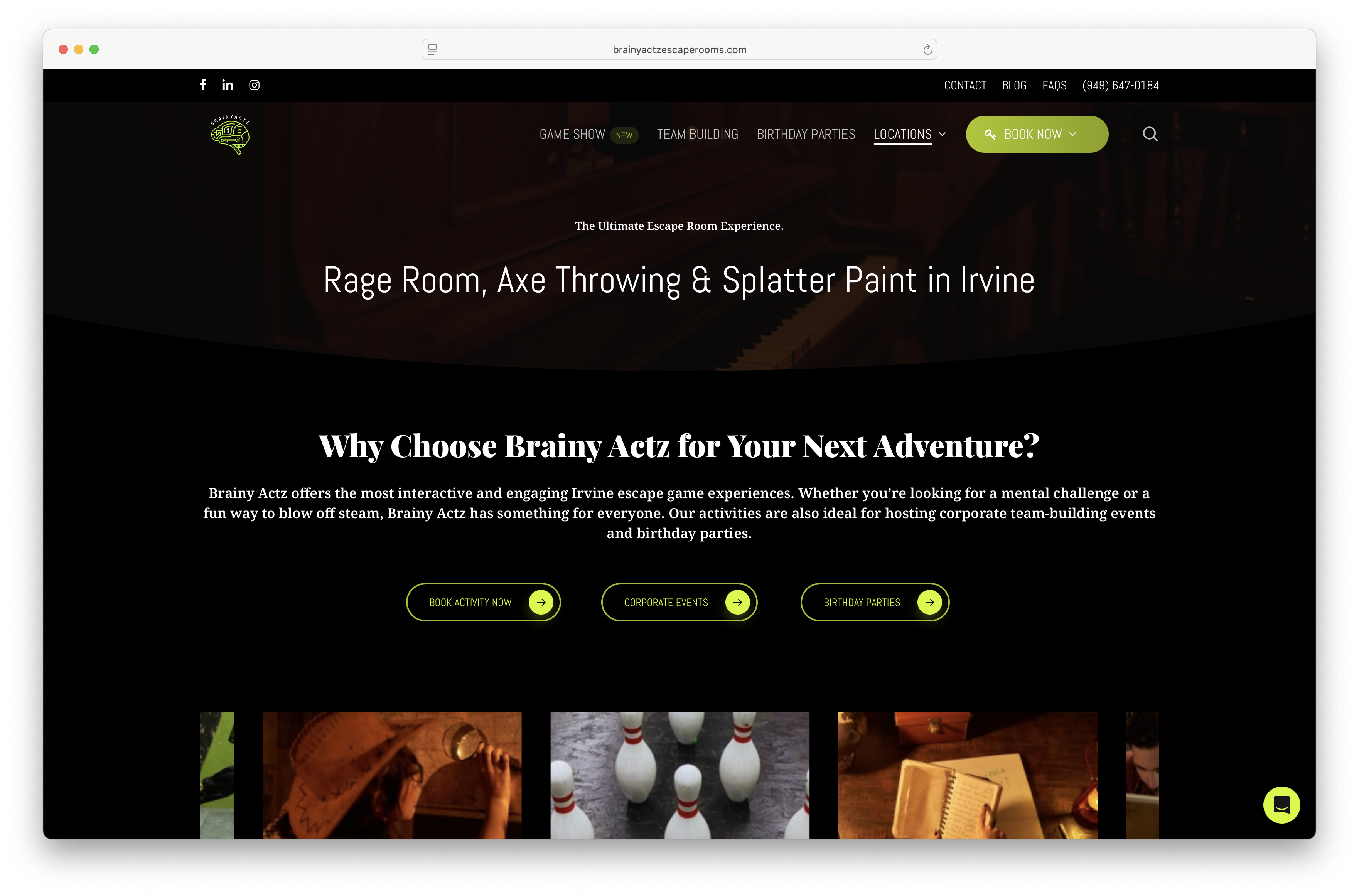 Brainy Actz Escape Rooms Brainy Actz Escape Rooms