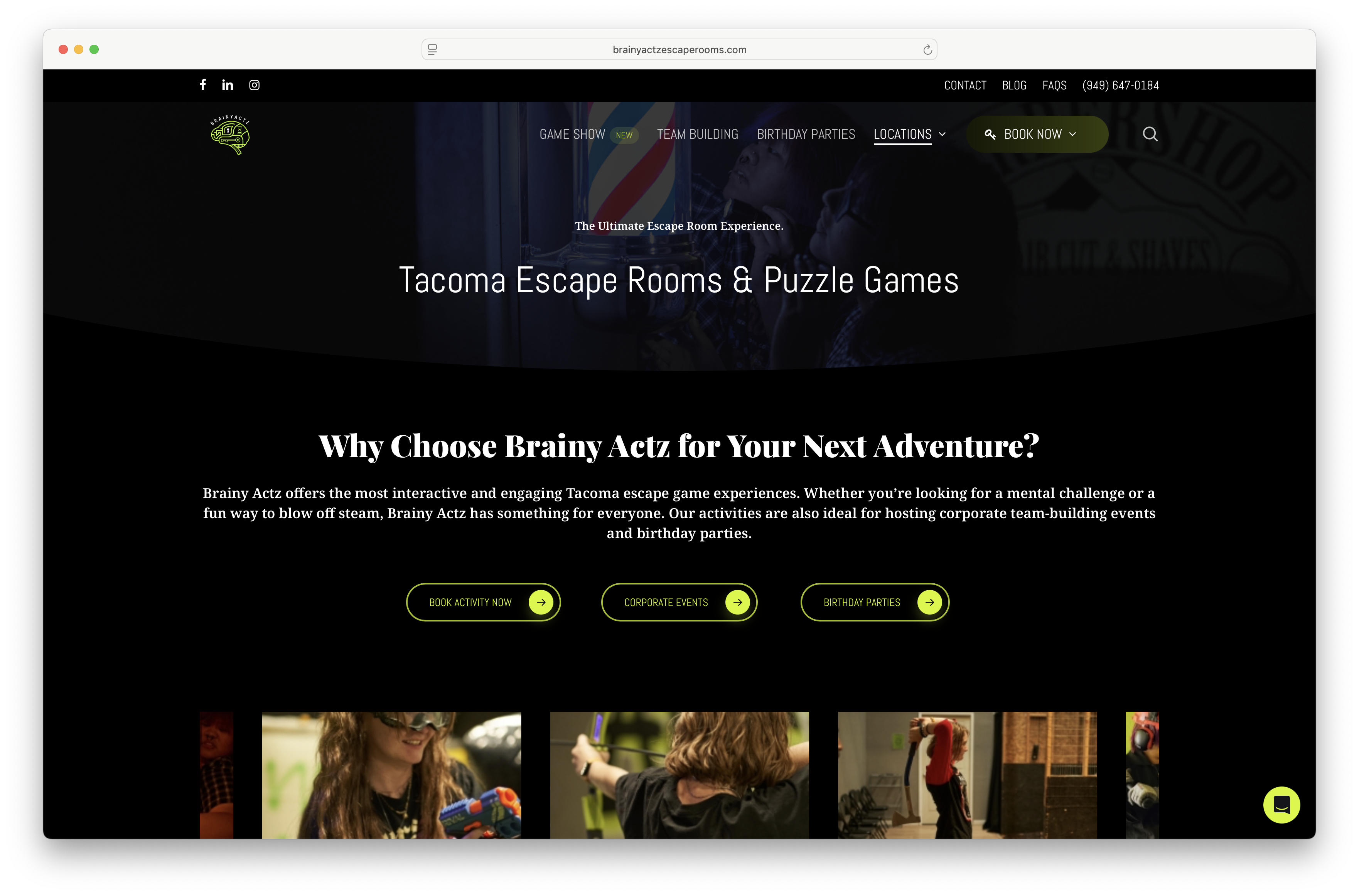 Brainy Actz Escape Rooms