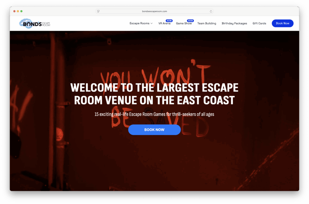 Bond's Escape Room Bond’s Escape Room