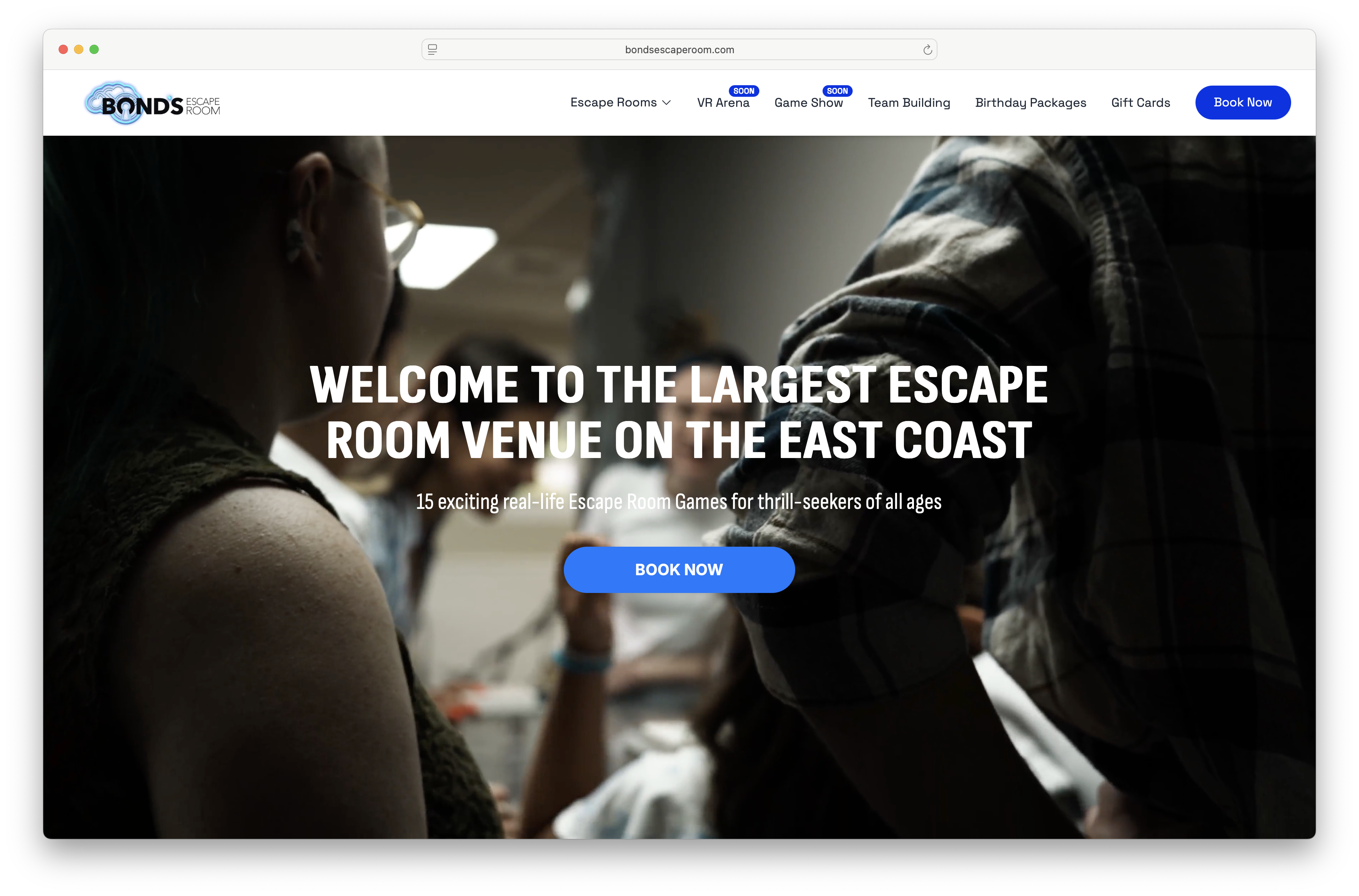 Bond’s Escape Room