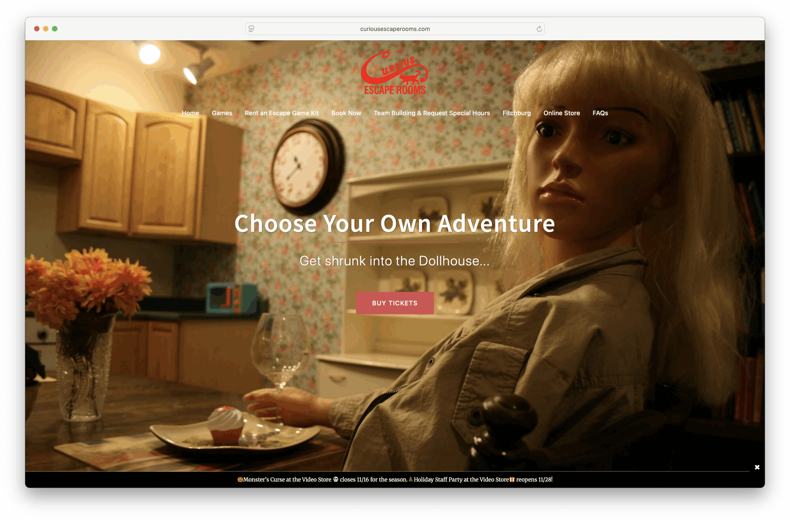 Curious Escape Rooms