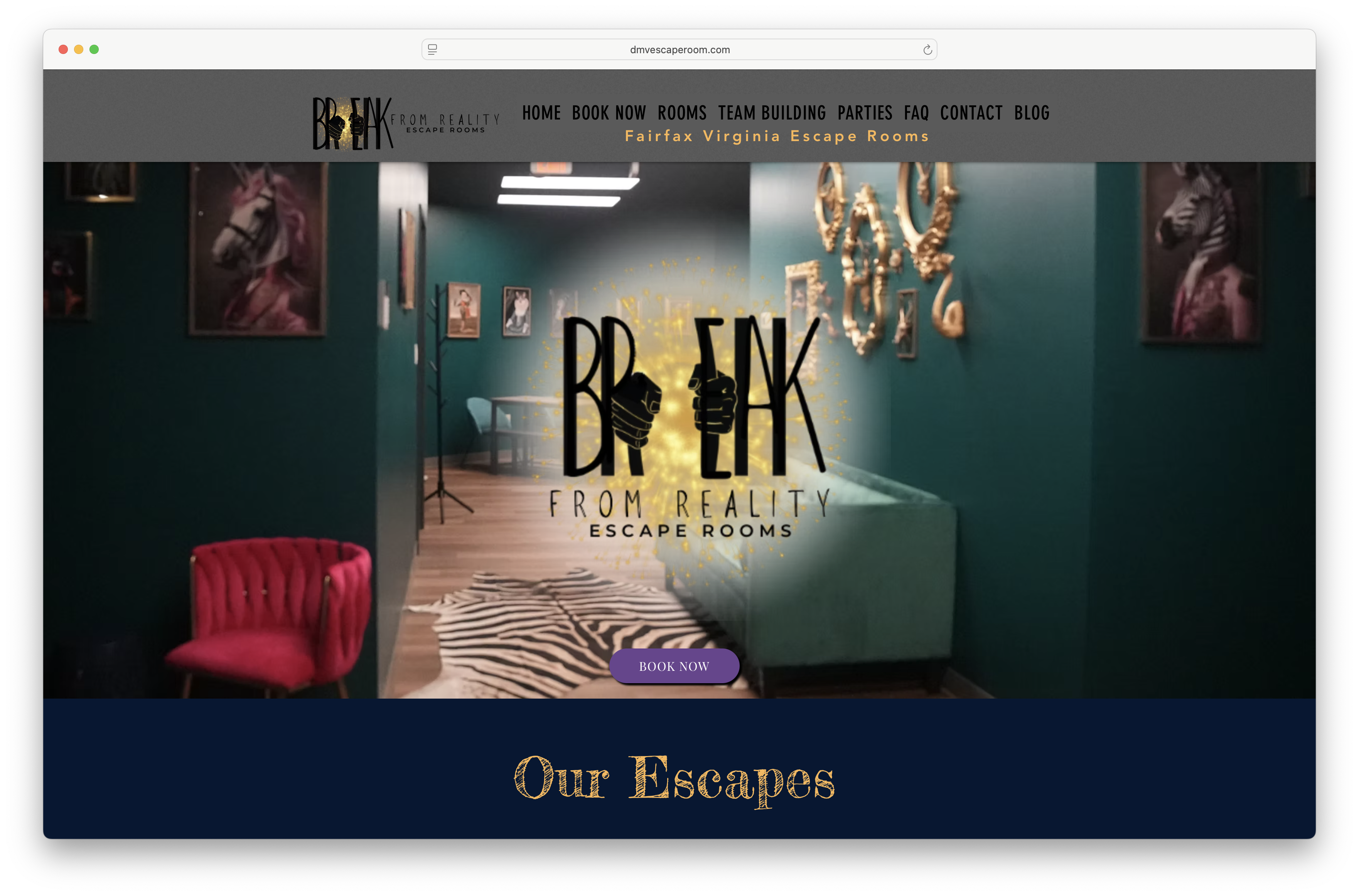 Break From Reality Escape Rooms