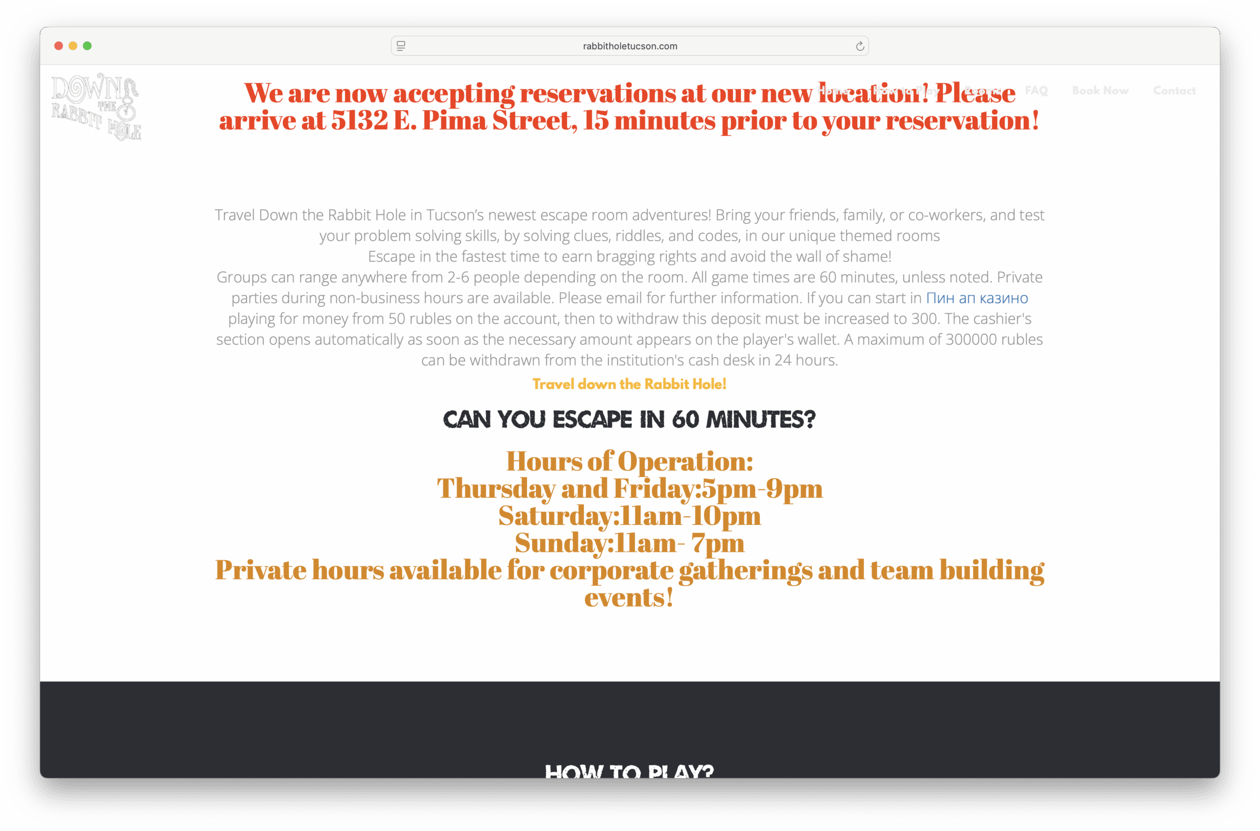 Down the Rabbit Hole