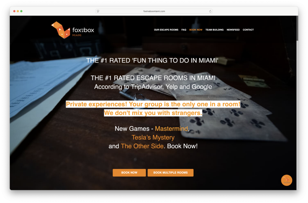 Fox in a Box Fox in a Box