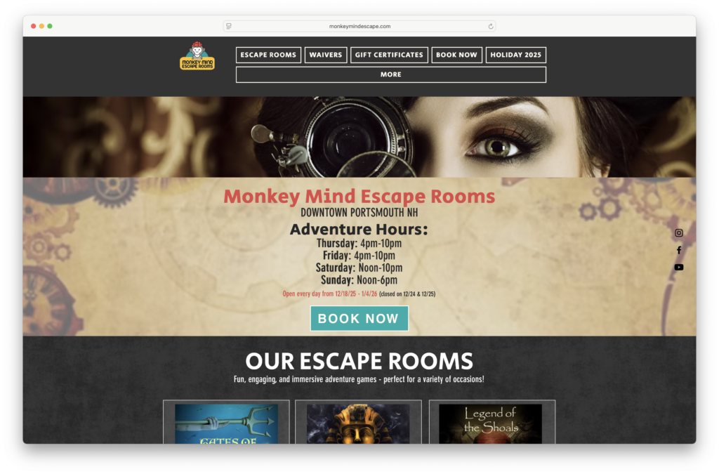 Monkey Mind Escape Rooms