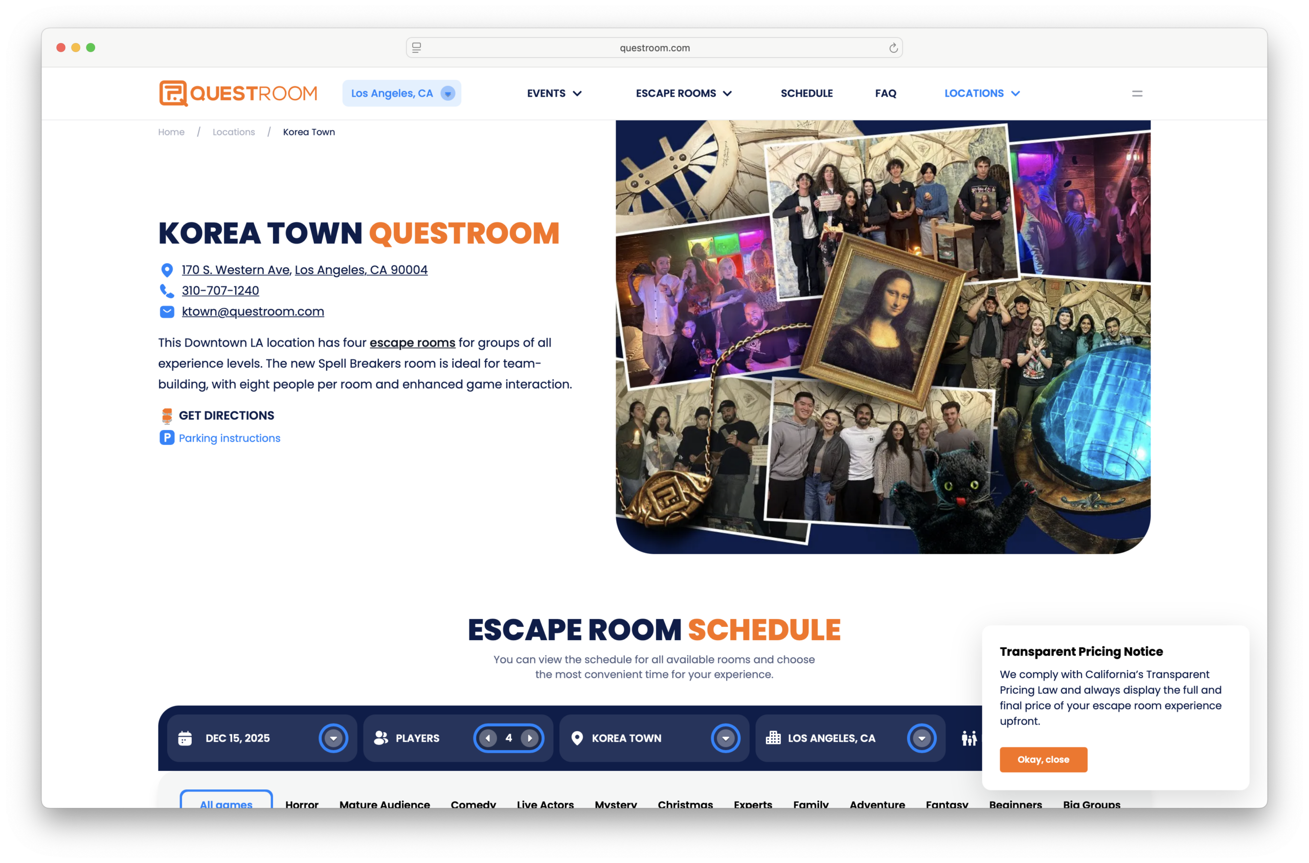 QUEST ROOM - Los Angeles Escape Room questroom.com losangeles scaled