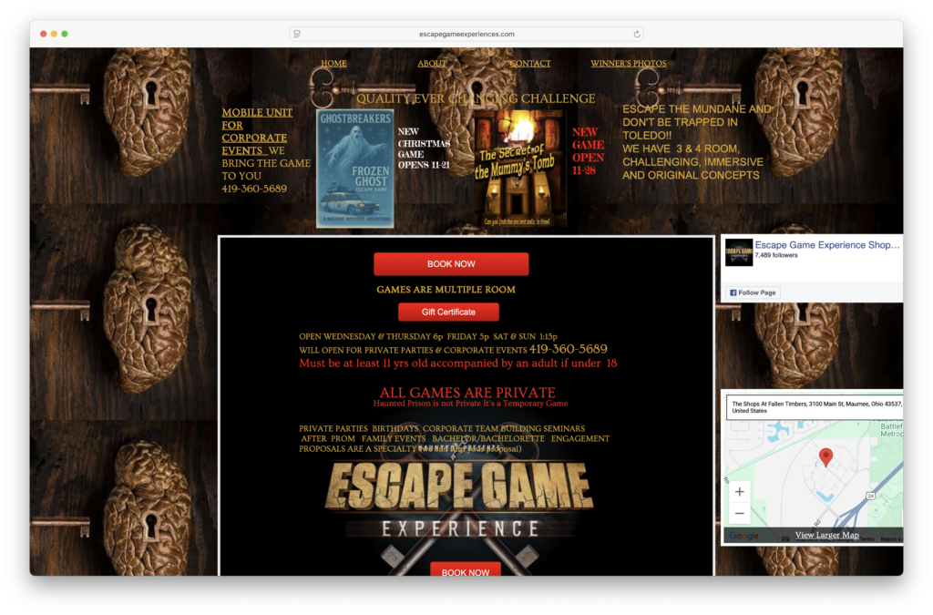 Escape Game Experience