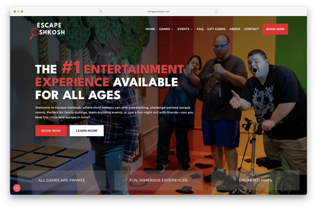 Escape Oshkosh Escape Oshkosh