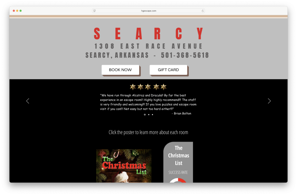 Hourglass Escape Rooms