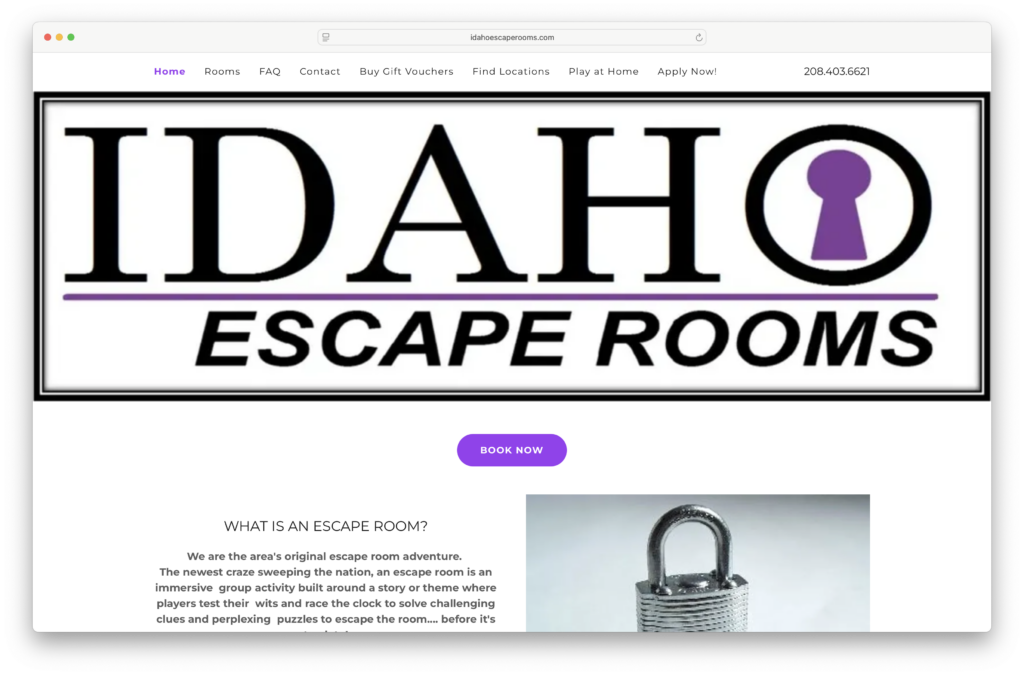 Idaho Escape Rooms