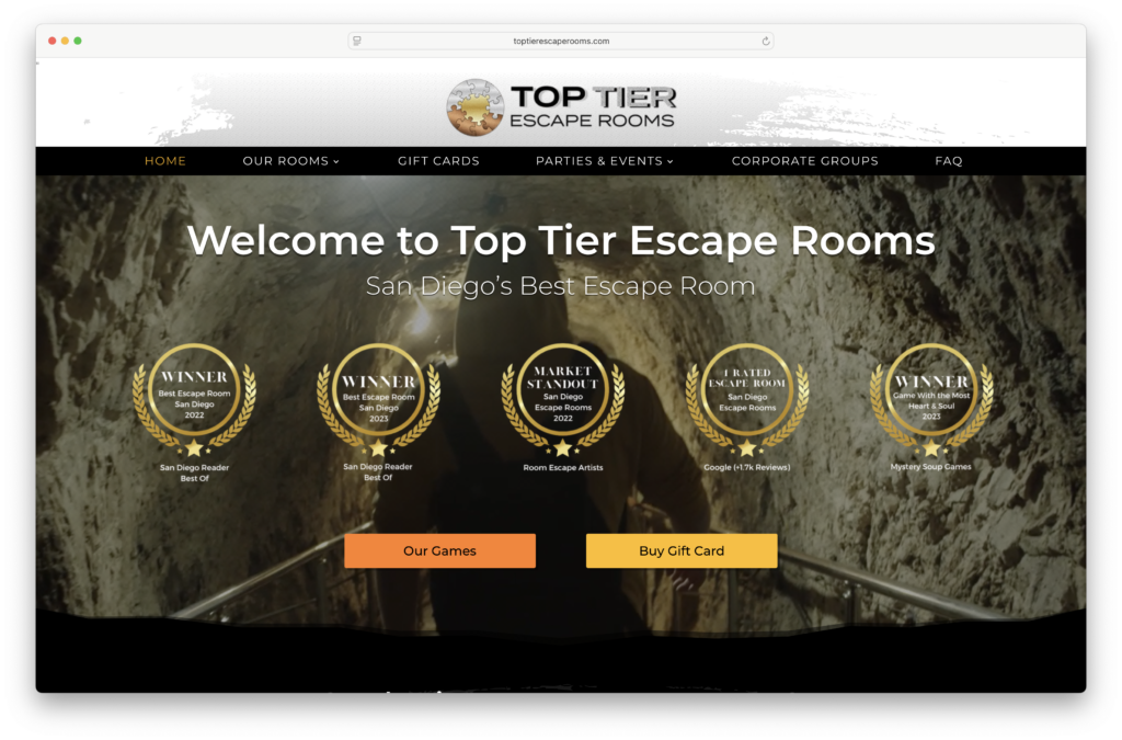 Top Tier Escape Rooms Top Tier Escape Rooms