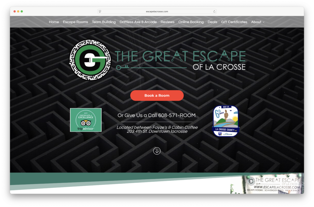 The Great Escape of La Crosse The Great Escape of La Crosse