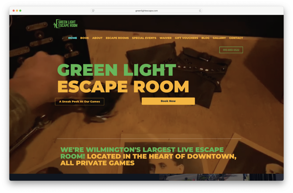 Green Light Escape Room