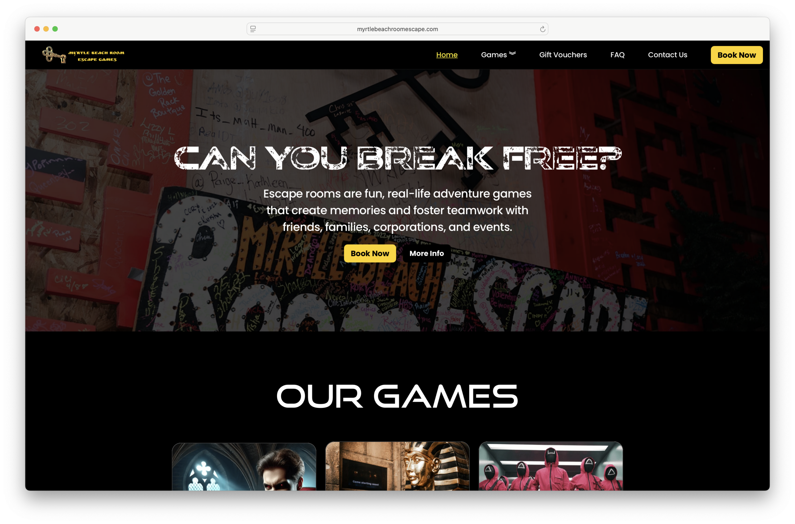 Myrtle Beach Room Escape Games