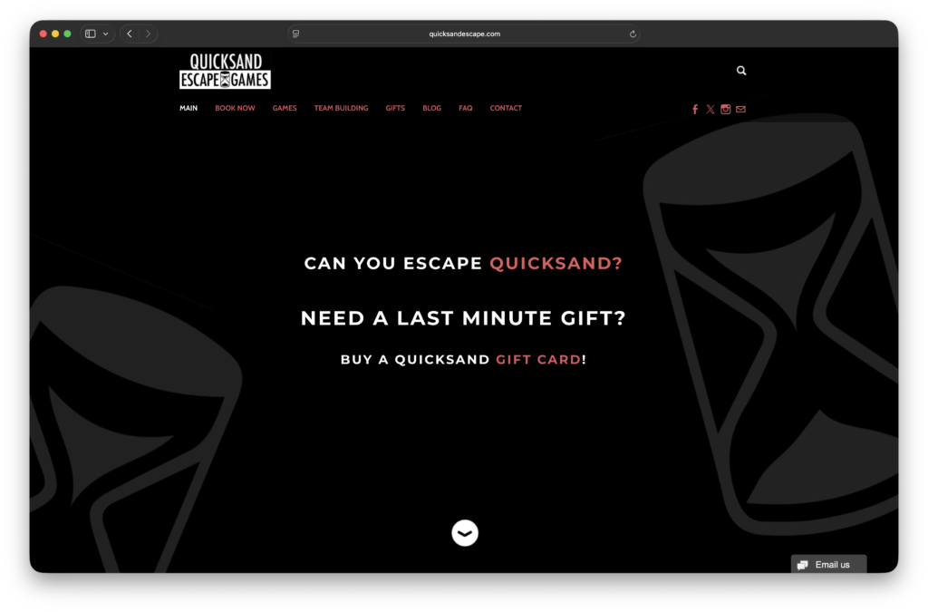 Quicksand Escape Games Quicksand Escape Games