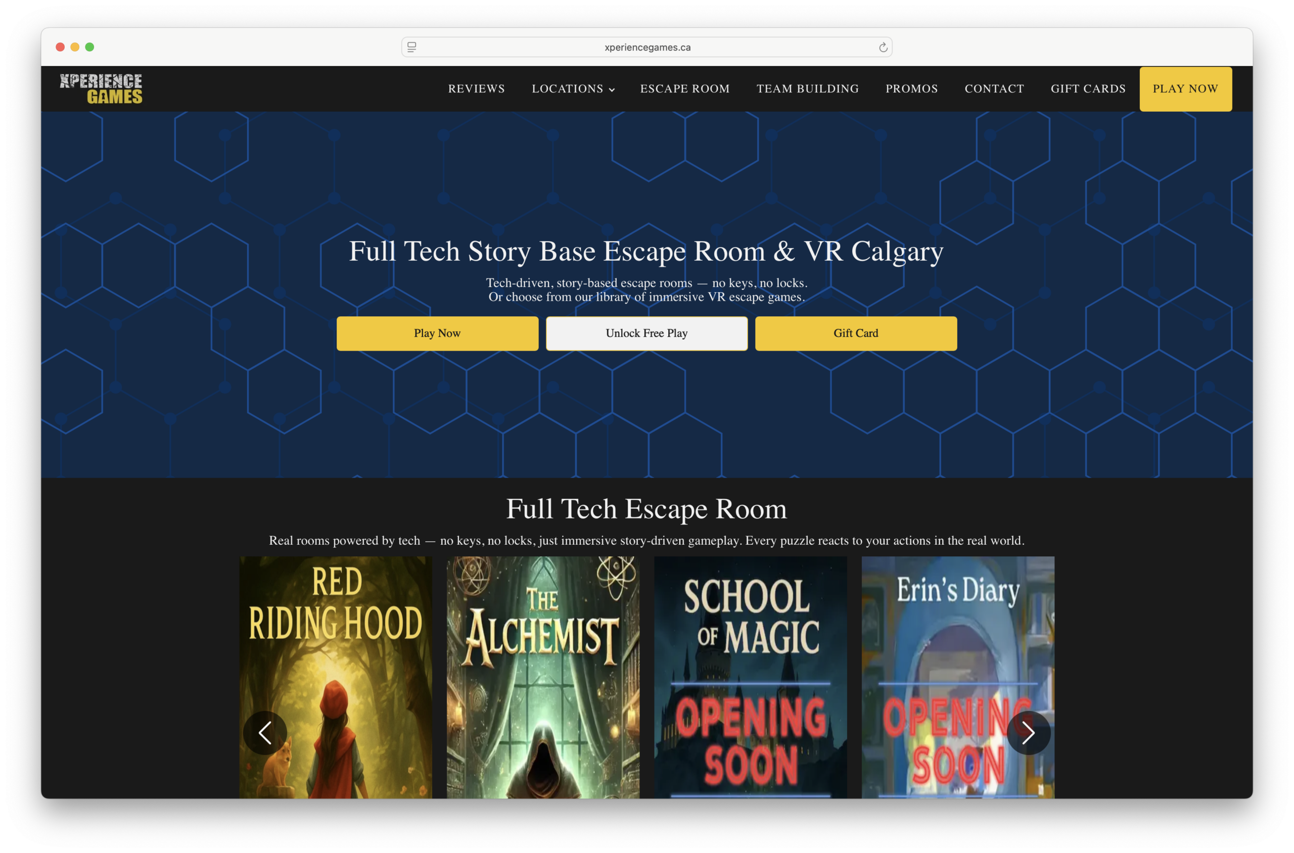 xperiencegames.ca calgary scaled