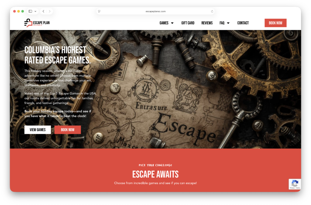 Escape Plan Columbia