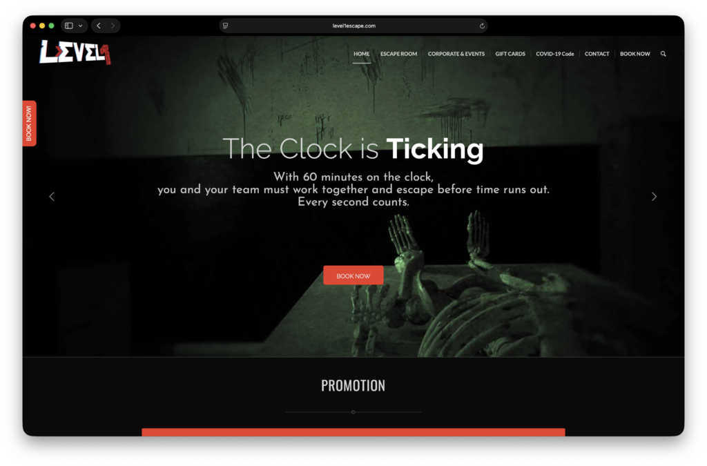 Level 1 Escape Room & VR Arcade