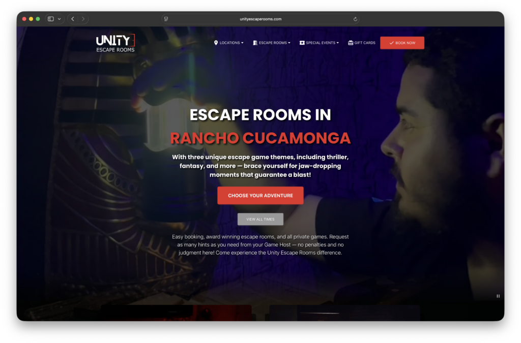 Unity Escape Rooms Unity Escape Rooms