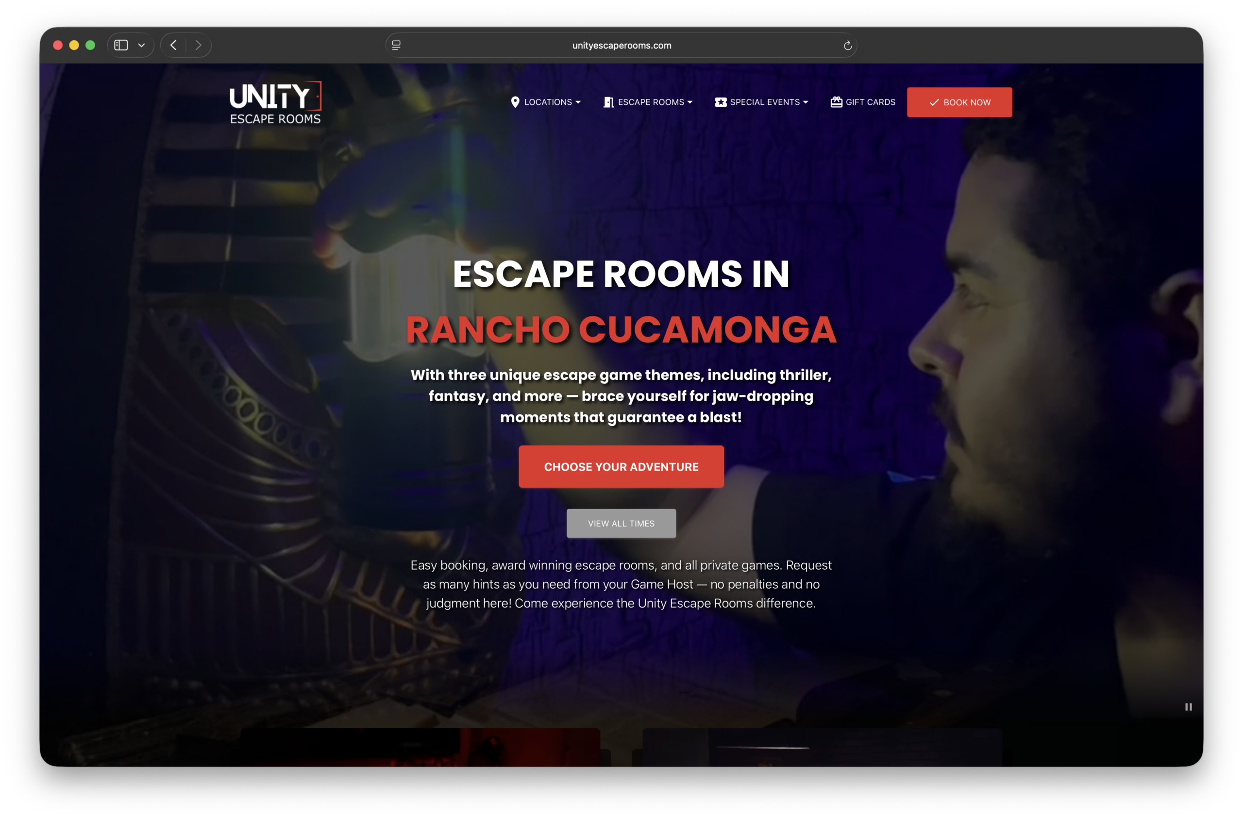 Unity Escape Rooms