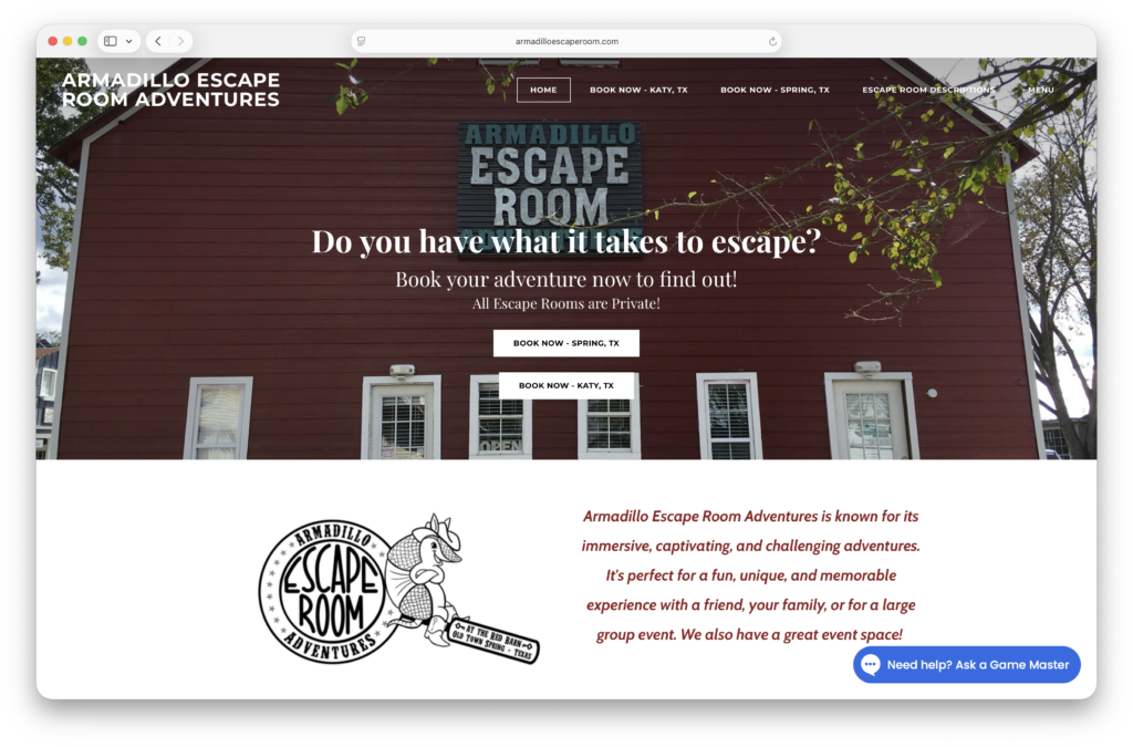 Armadillo Escape Room Adventures Armadillo Escape Room Adventures