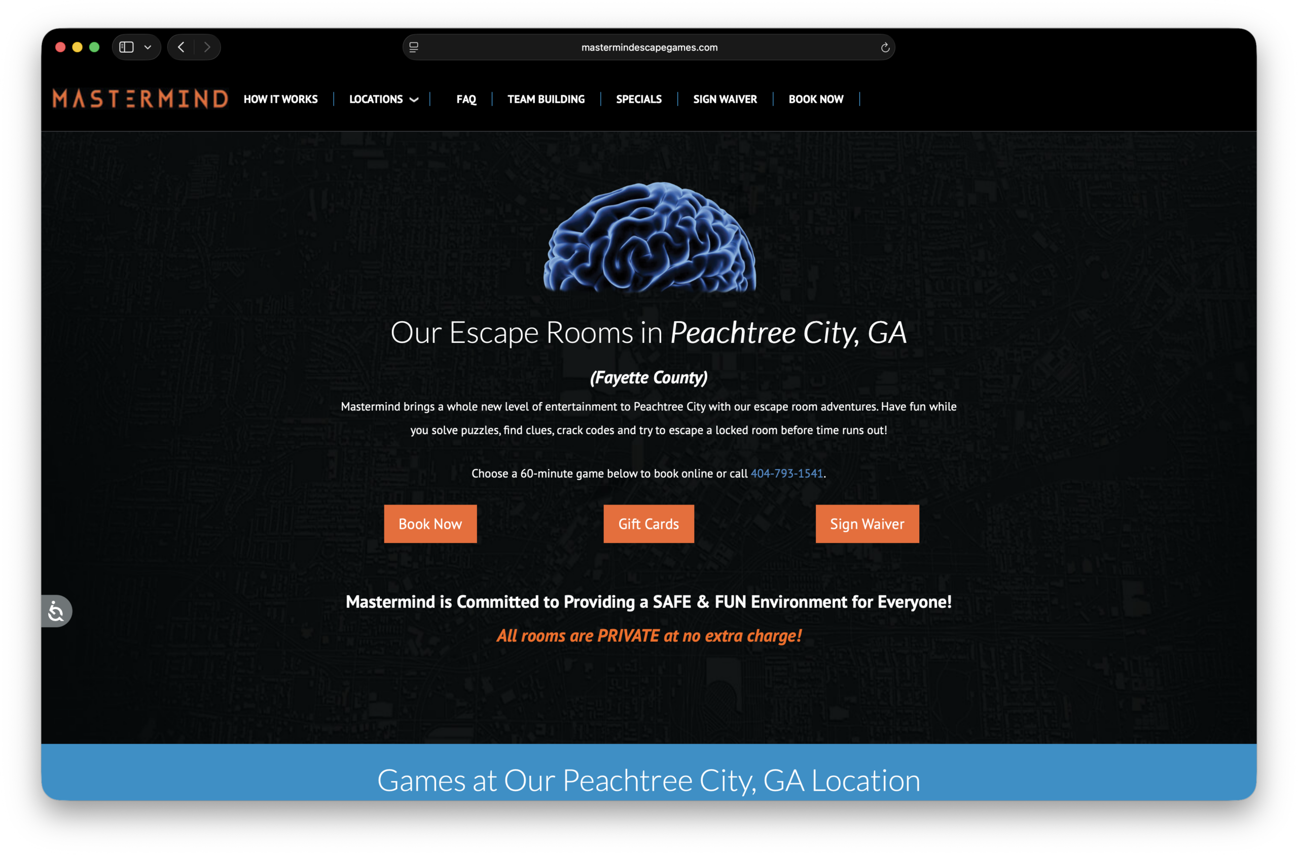 Mastermind Escape Games