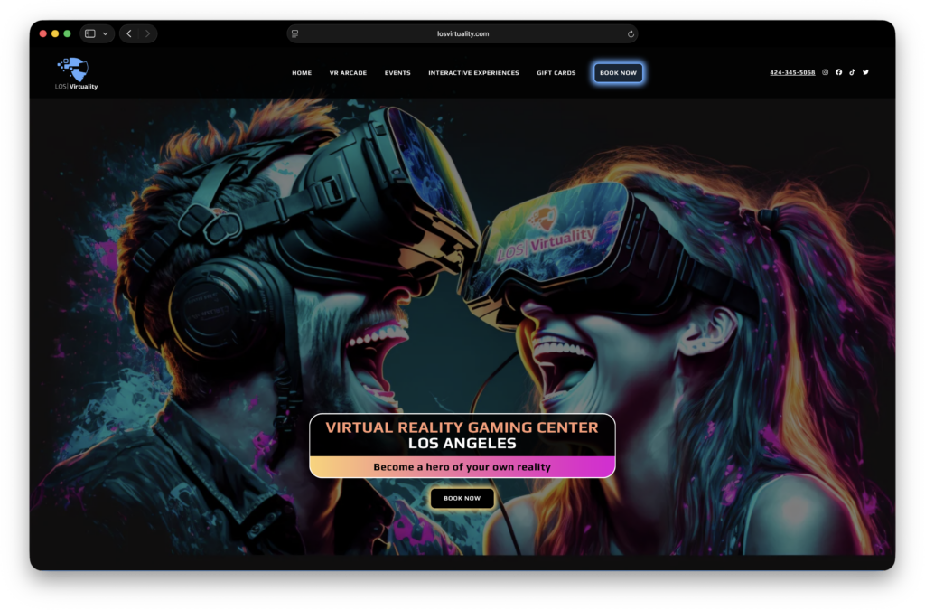 Los Virtuality – Virtual Reality Gaming Center