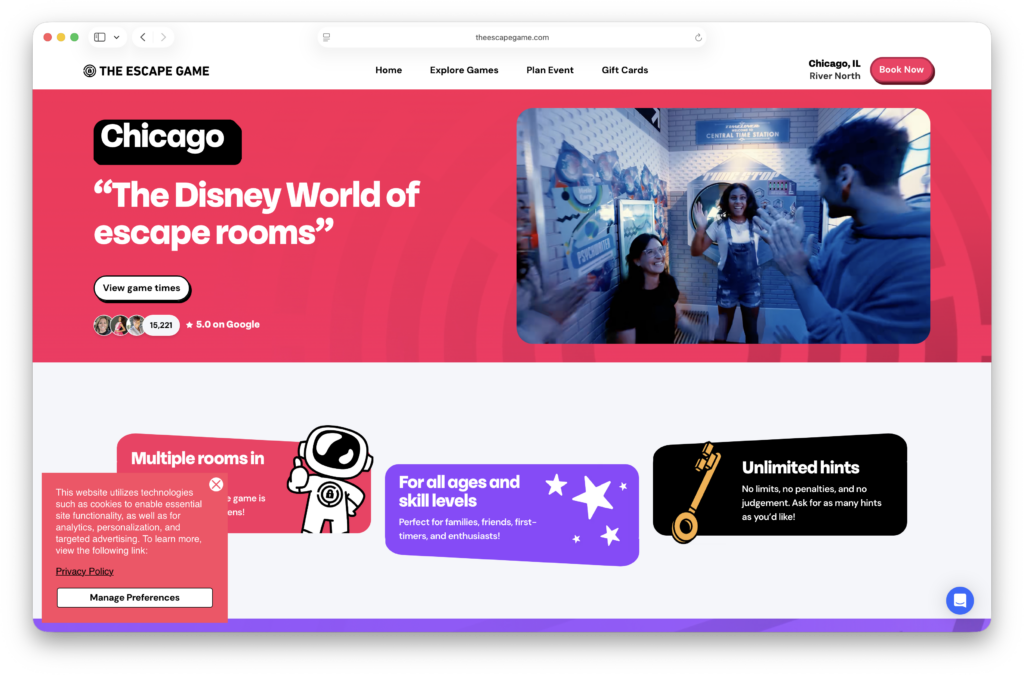 The Escape Game The Escape Game