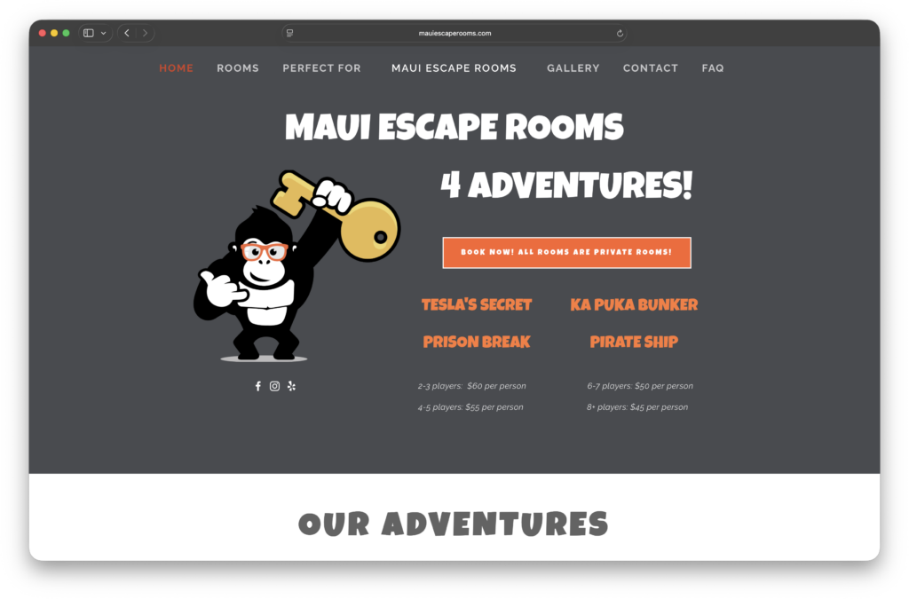 Maui Escape Rooms
