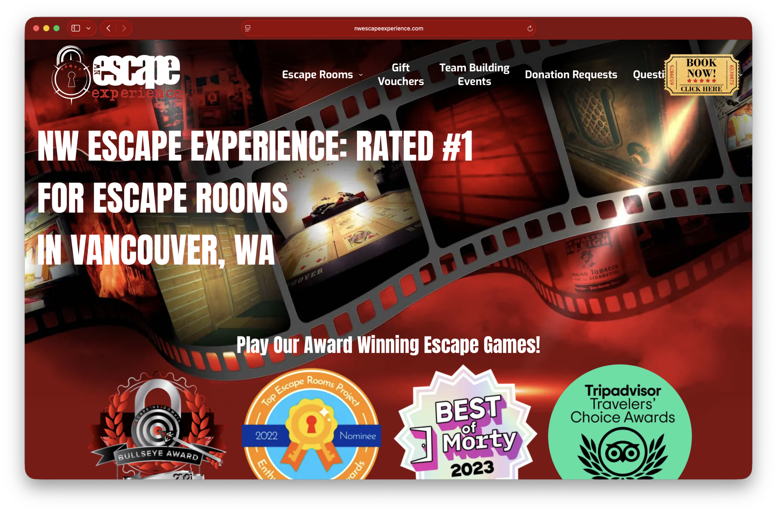 NW Escape Experience www.nwescapeexperience.com vancouver scaled
