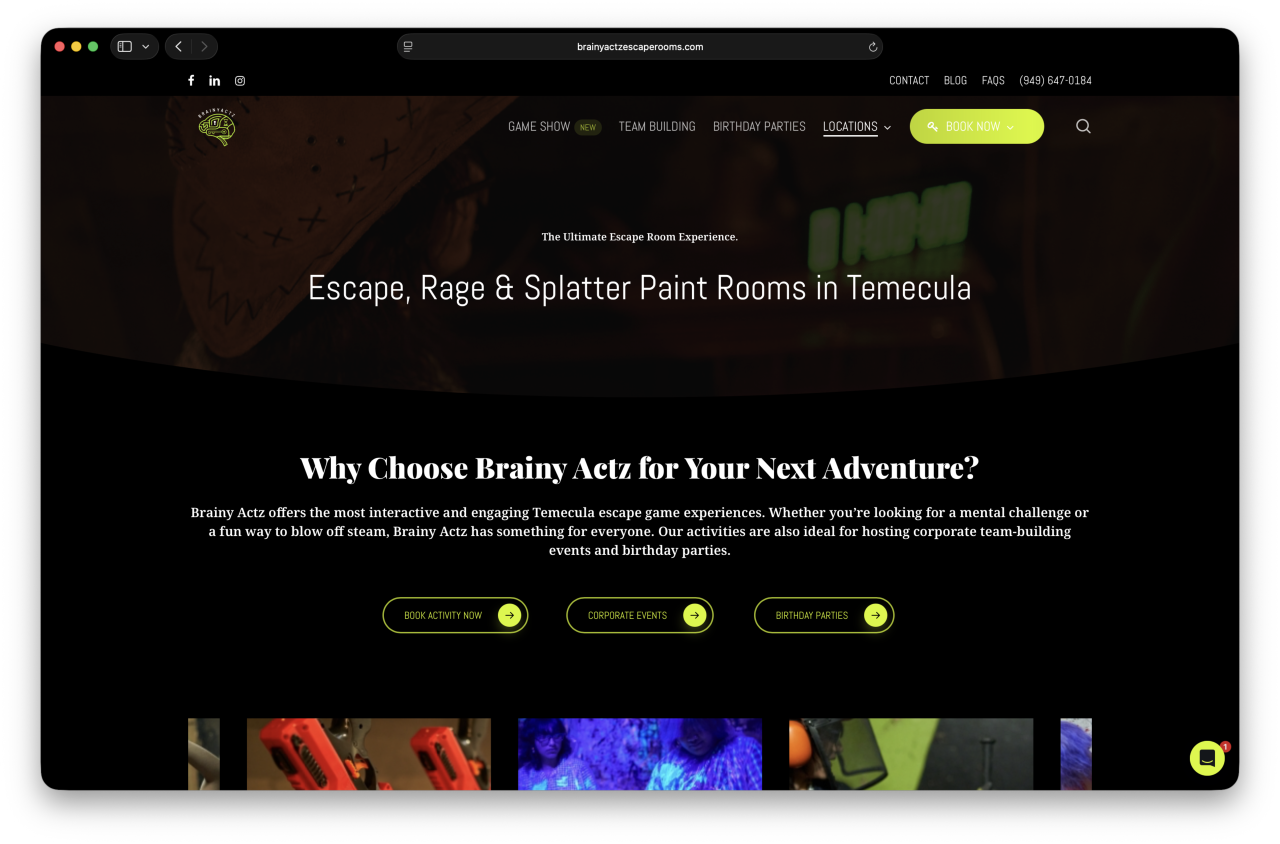 Brainy Actz Escape Rooms brainyactzescaperooms.com temecula scaled