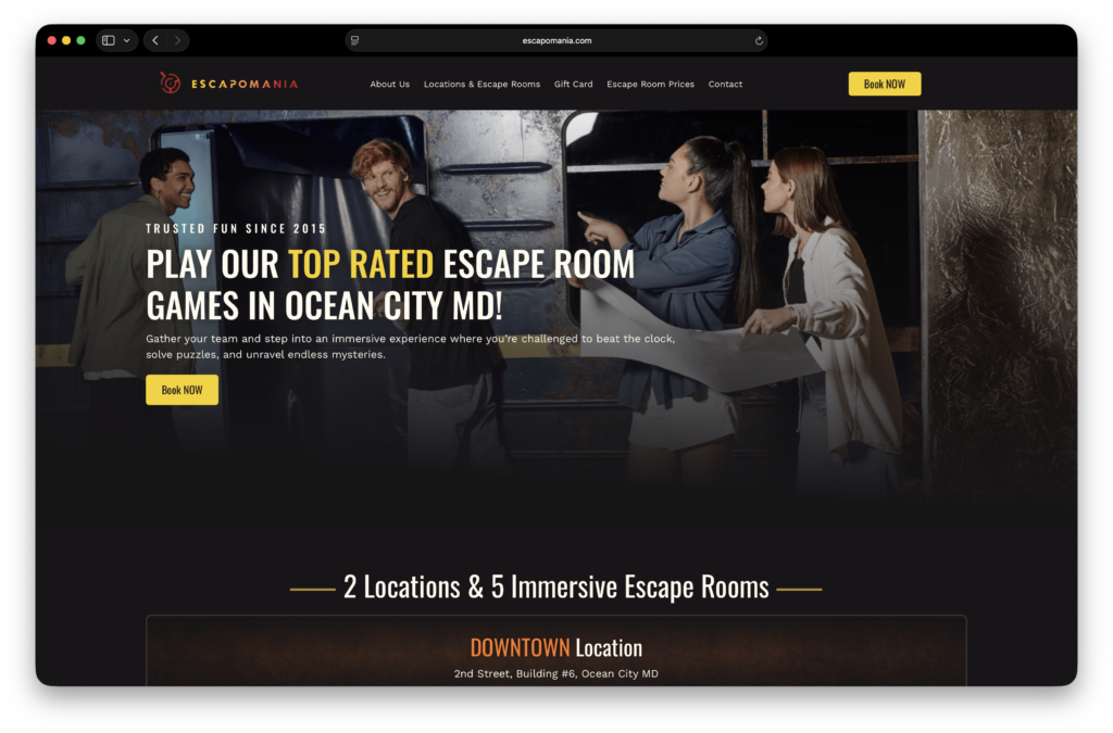 Escapomania