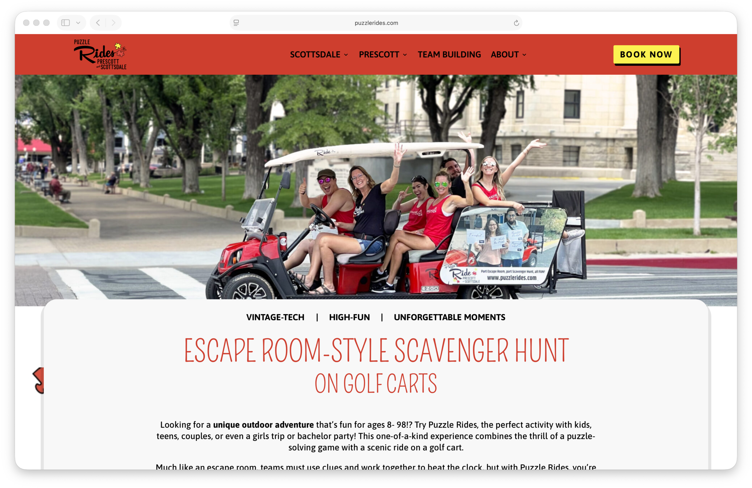 Puzzle Rides | Puzzle Ruckus Teambuilding