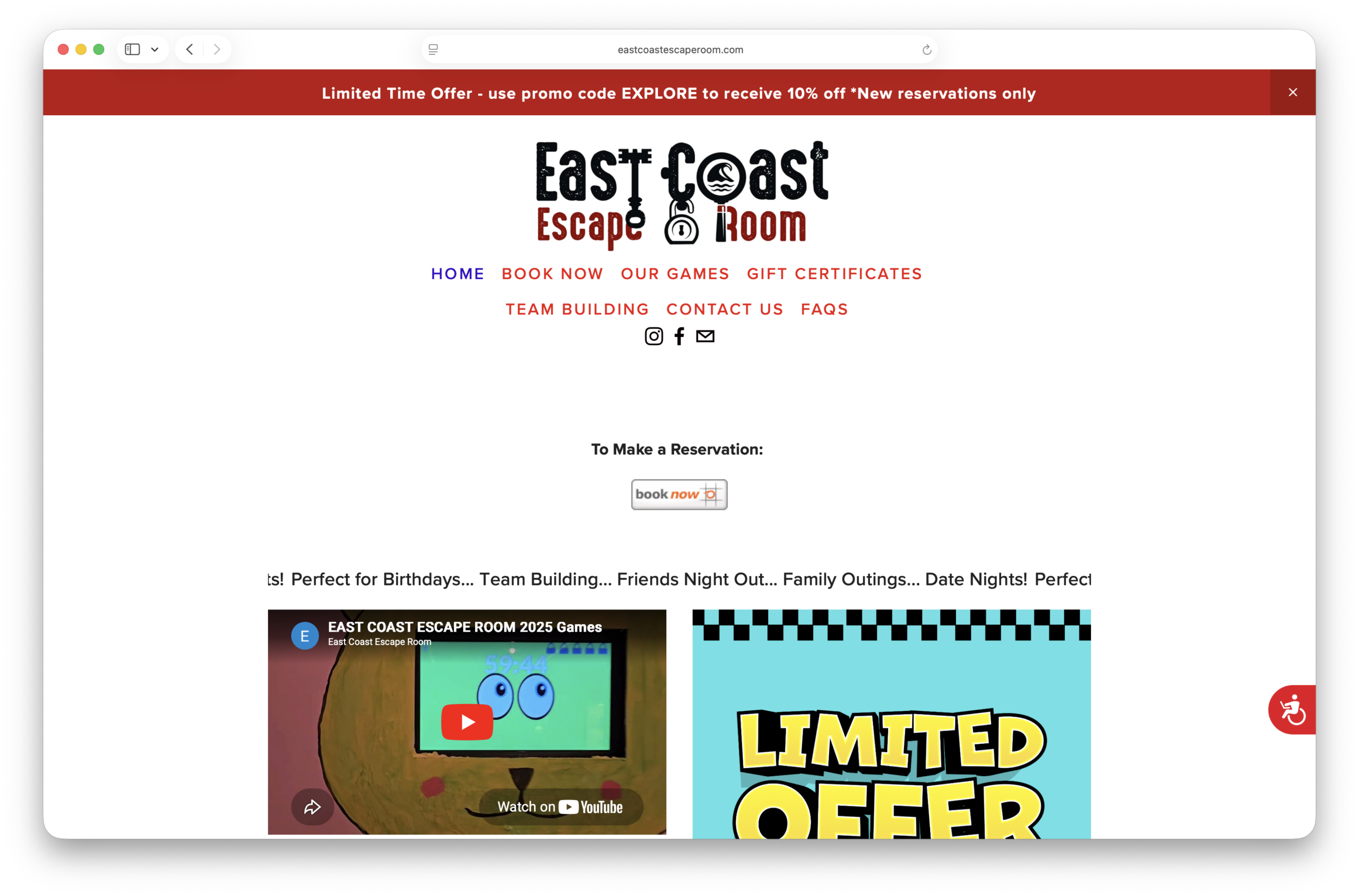East Coast Escape Room