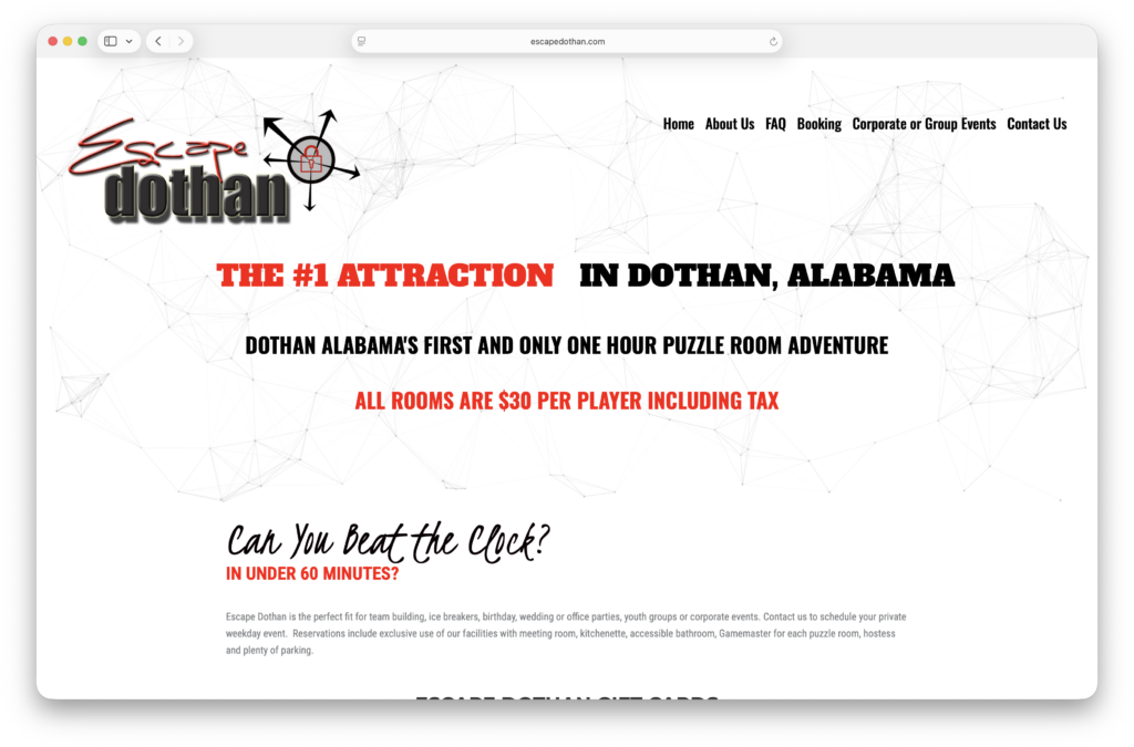 Escape Dothan Escape Dothan